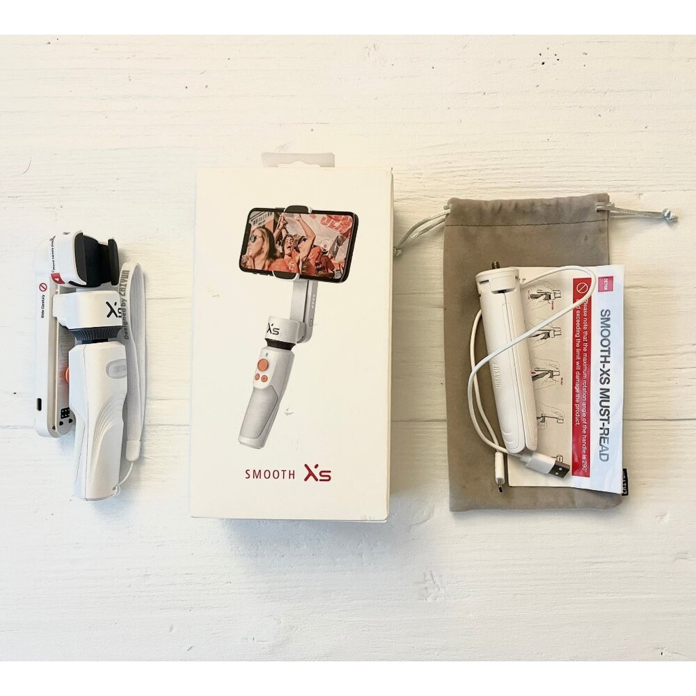 ZHIYUN Smooth XS 10" Gimbal Selfie Stick for Smartphones with Smart Tracking